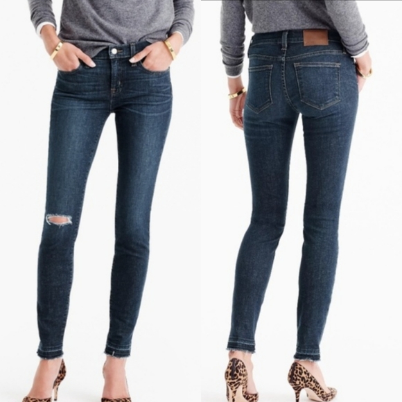 J. Crew Denim - J. Crew | Skinny Raw Released Hem Toothpick Jeans